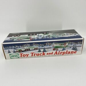 Hess Truck 2002 Toy Truck and Airplane Vintage NEW In Original Box & Packaging